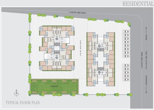  arise Block A, Block B, Block C And Block D Cluster Plan from 1st to 10th Floor