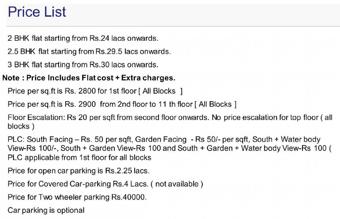 heights Time Linked Payment (TLP) Payment Plan