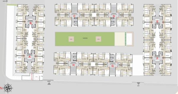 Layout Plan vaishnodevi-residency Layout Plan