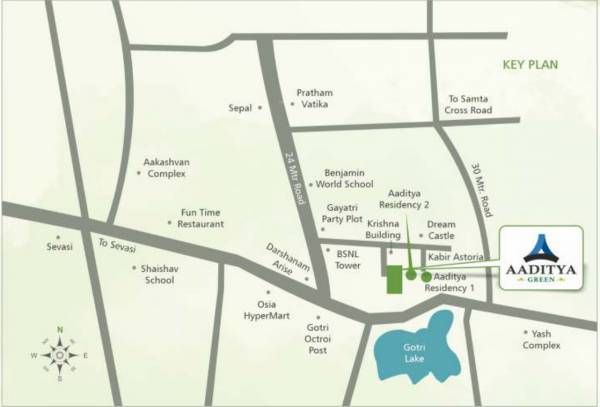  green Location Plan