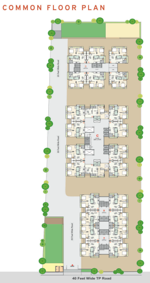  pearl heights BLOCK A Cluster layout Plan