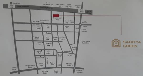  sahitya-green Location Plan