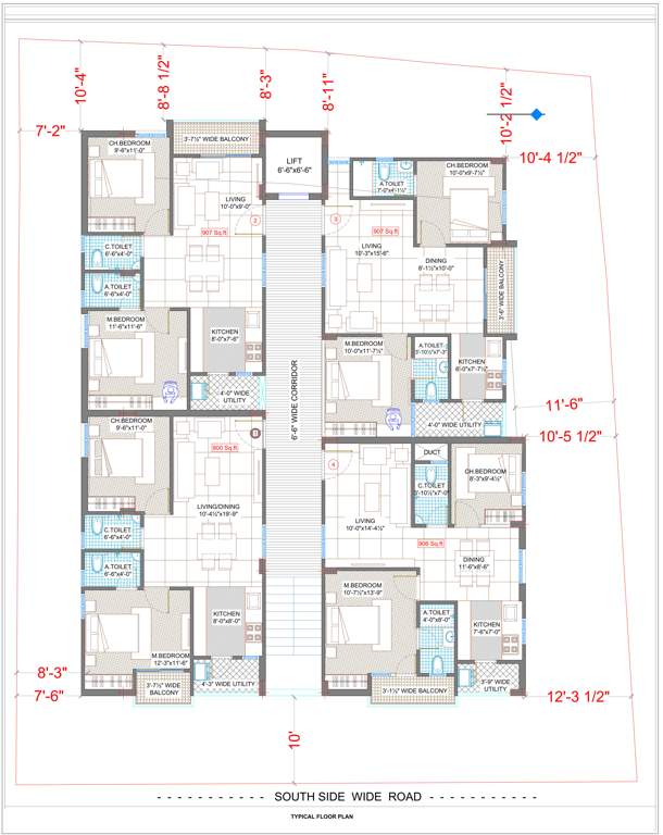  ssd aditya nest Dummy Tower Cluster Plan