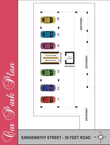  poorna Eeshani Poorna Cluster Plan for ground Floor