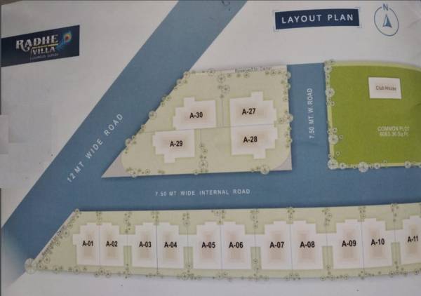 Layout Plan radhe-villa Layout Plan