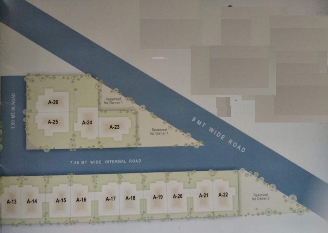 radhe villa Layout Plan