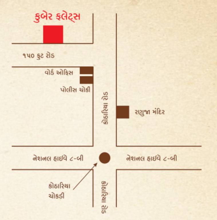 kuber flats Location Plan