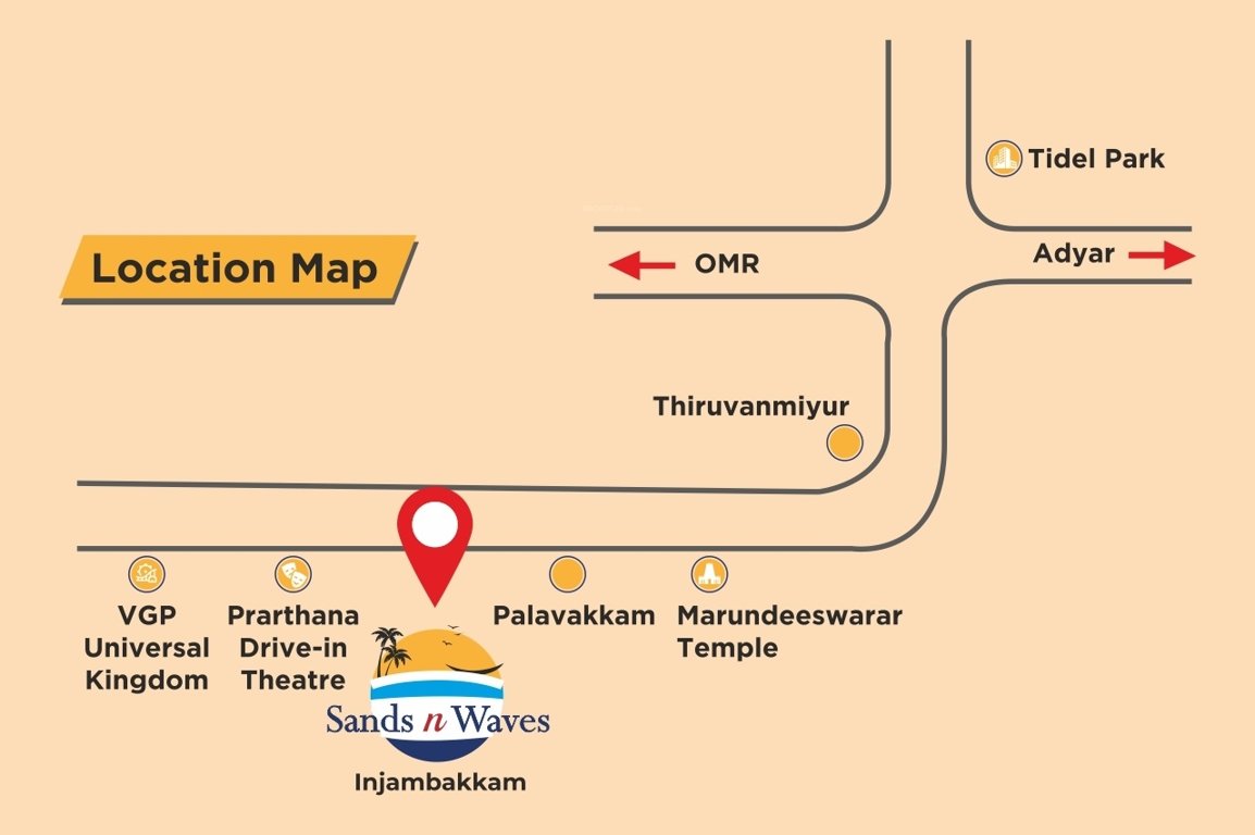  sands n waves Location Plan