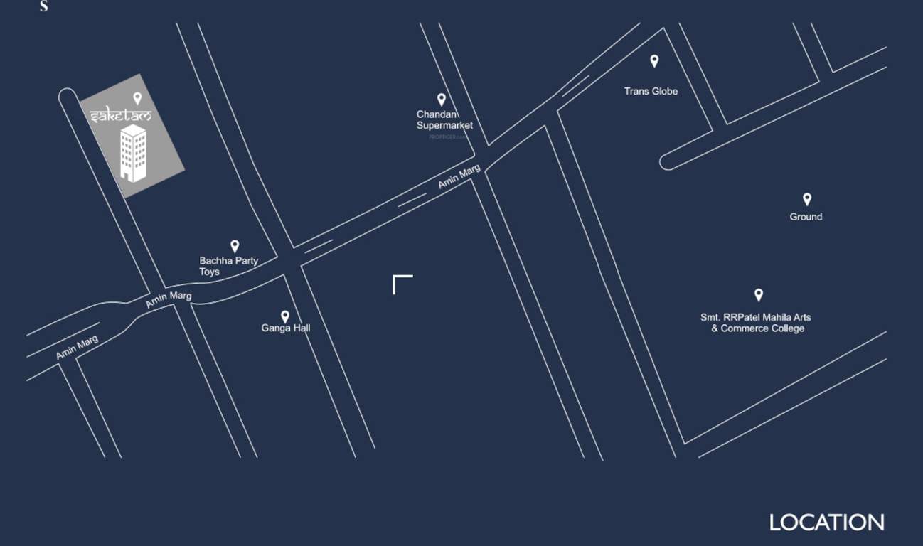 saketam Location Plan