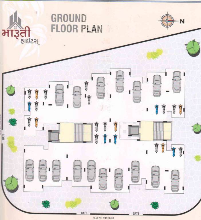  maruti hights Layout Plan
