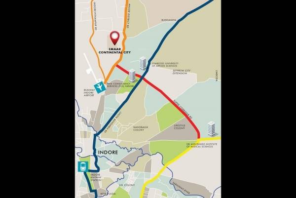 Location Plan continental-city Location Plan