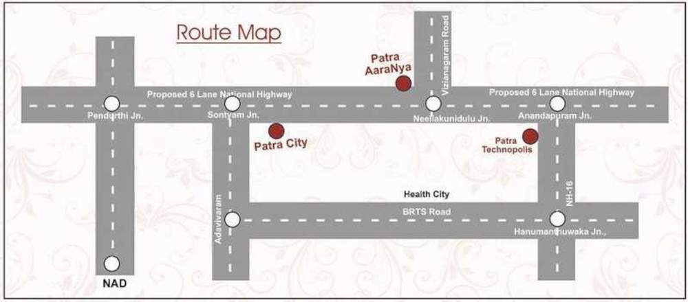  patra city Location Plan