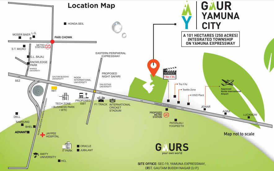 1st b park view Location Plan
