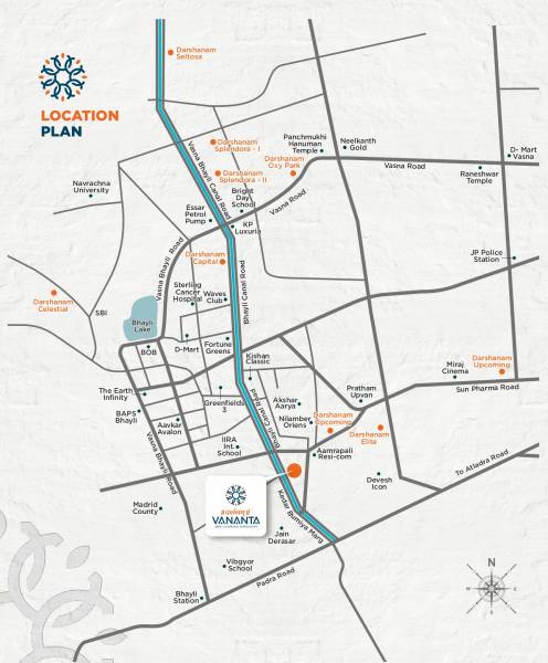 Location Plan darshanam-vananta Location Plan