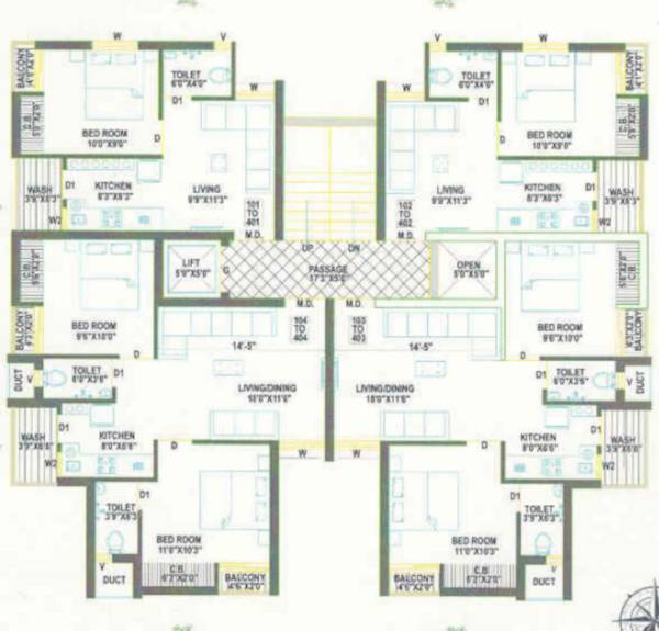 shyam-residency Layout Plan
