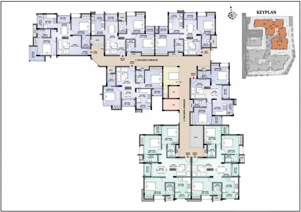 Tower 1 Cluster Plan arshiya Tower 1 Cluster Plan