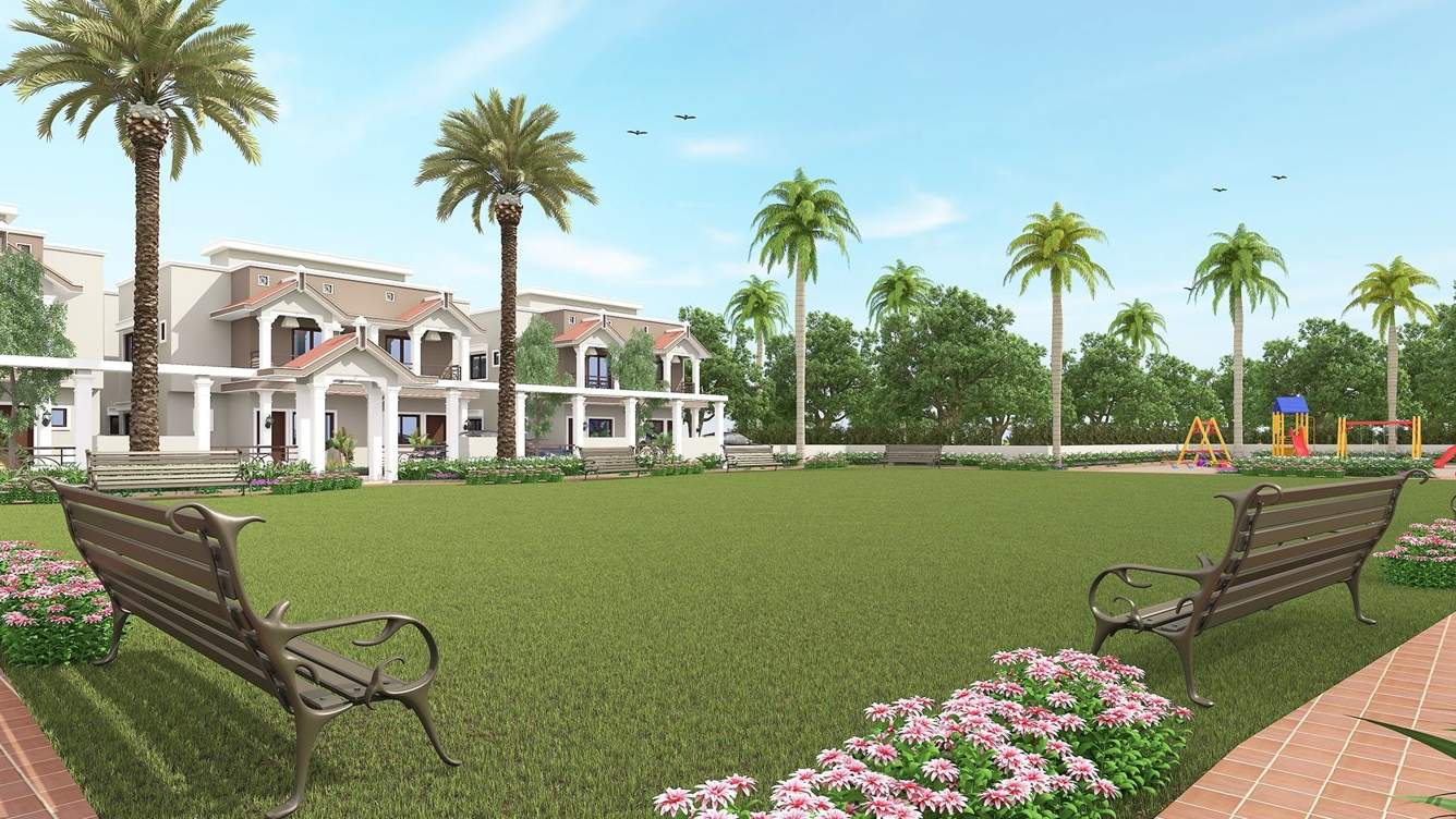  bungalows and arcade 5 Landscaped Gardens