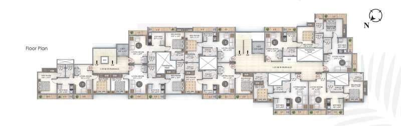  palms iii Wing A Cluster Plan