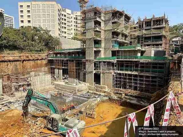 Construction Status May-22 constructionStatus of K Raheja Ascencio