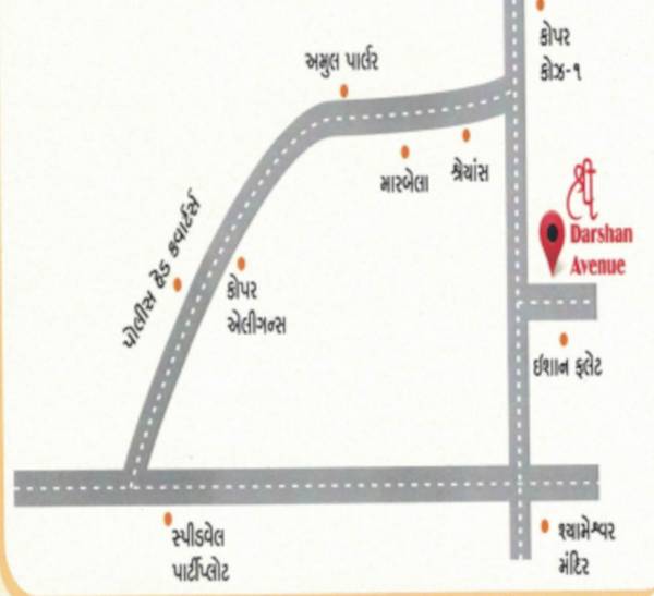 Location Plan shree-darshan-avenue Location Plan