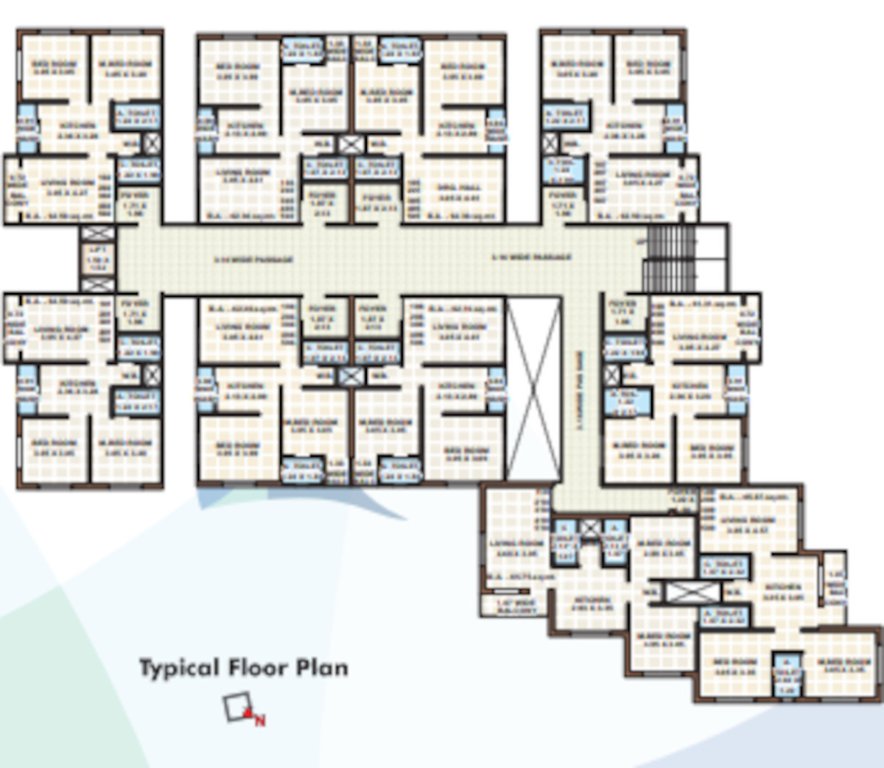  residency Layout Plan