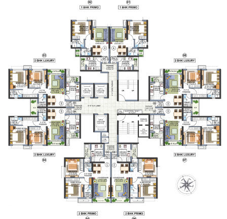  risland the icon Cluster Plan
