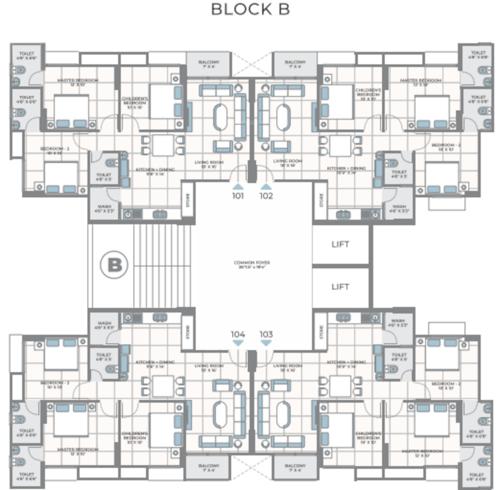  parkview-kadamb Layout Plan