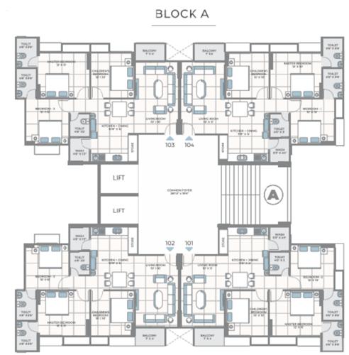  parkview-kadamb Layout Plan
