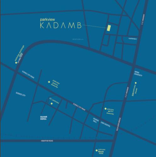  parkview-kadamb Location Plan