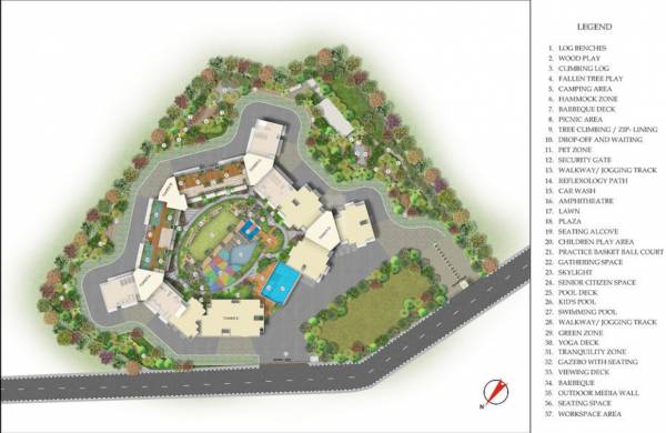  purva-clermont-wing-d Layout Plan