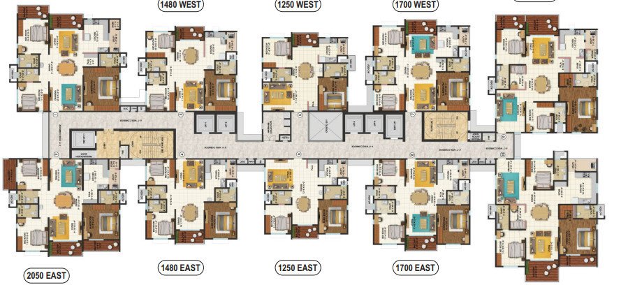  oriana Tower 1 Cluster Plan