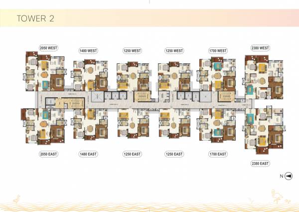  oriana Tower 2 Cluster Plan