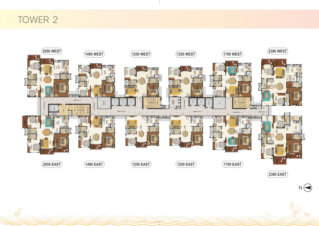  oriana Tower 2 Cluster Plan