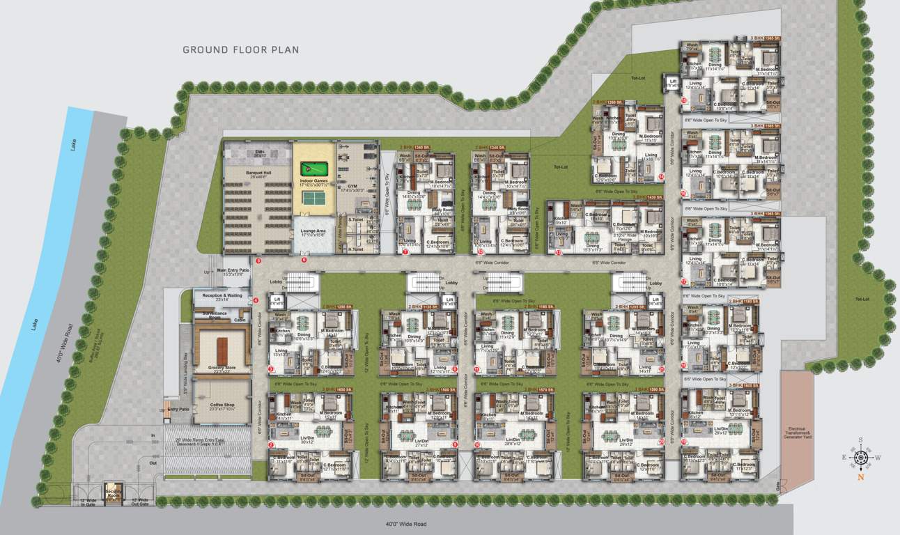  balaji divine Balaji Divine Cluster Plan