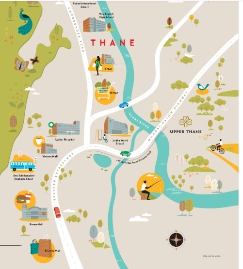  upper-thane-casa-sereno Location Plan