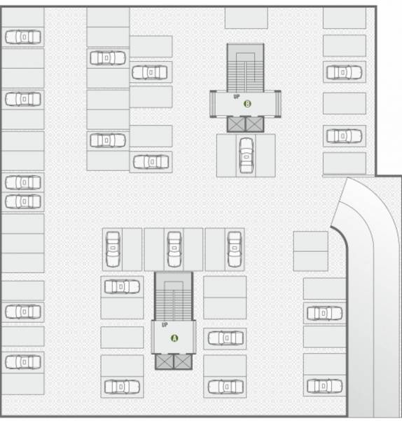  the-crest Block A, B Cluster Plan For Basement