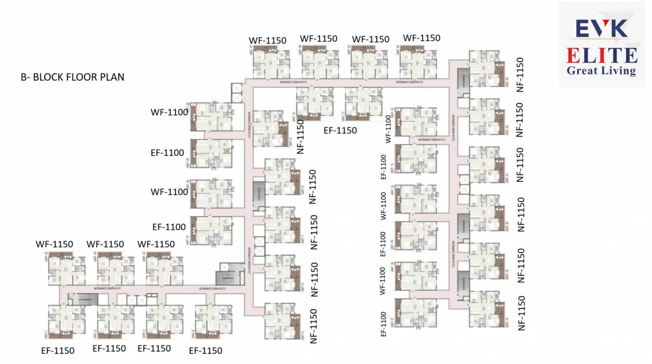  elite Tower 2 Cluster Plan