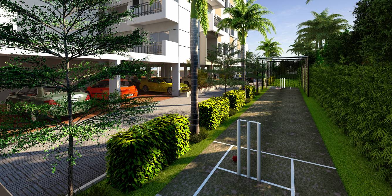  vaishno excellency Cricket Pitch