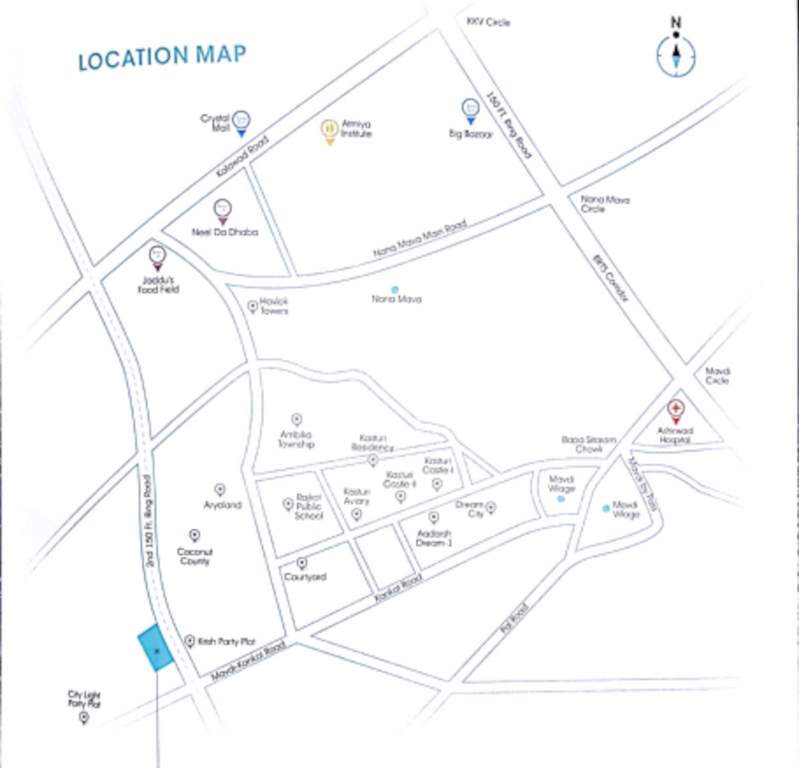 sky Location Plan