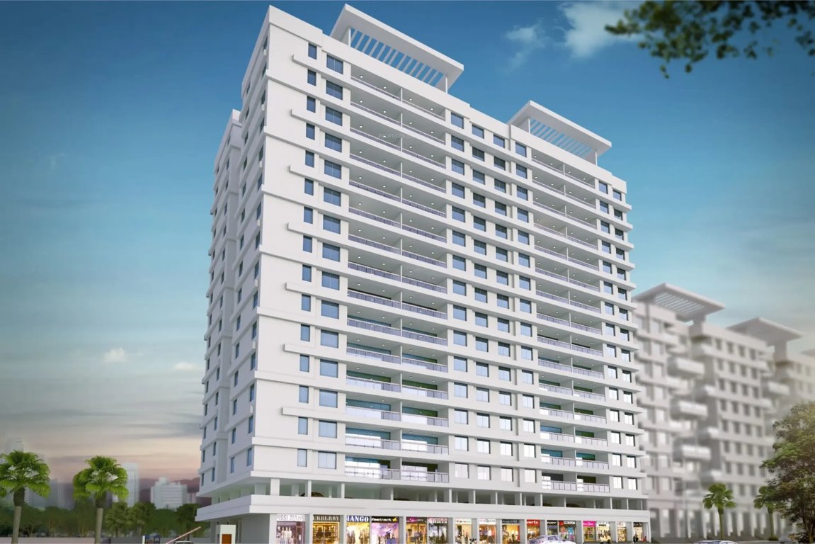 ganga arcadia a building Elevation