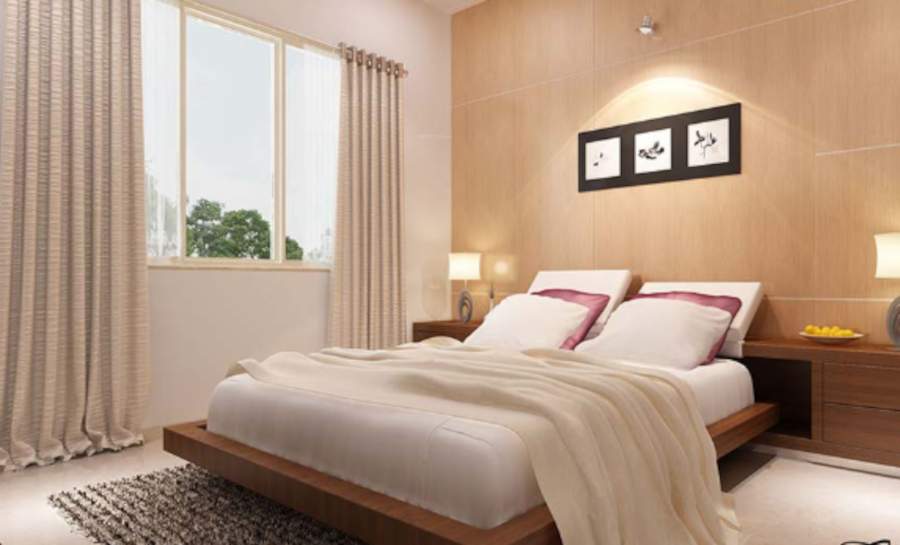 ganga arcadia a building Bedroom