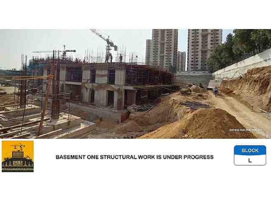  sarovar zicon Block A Construction Status Feb 22