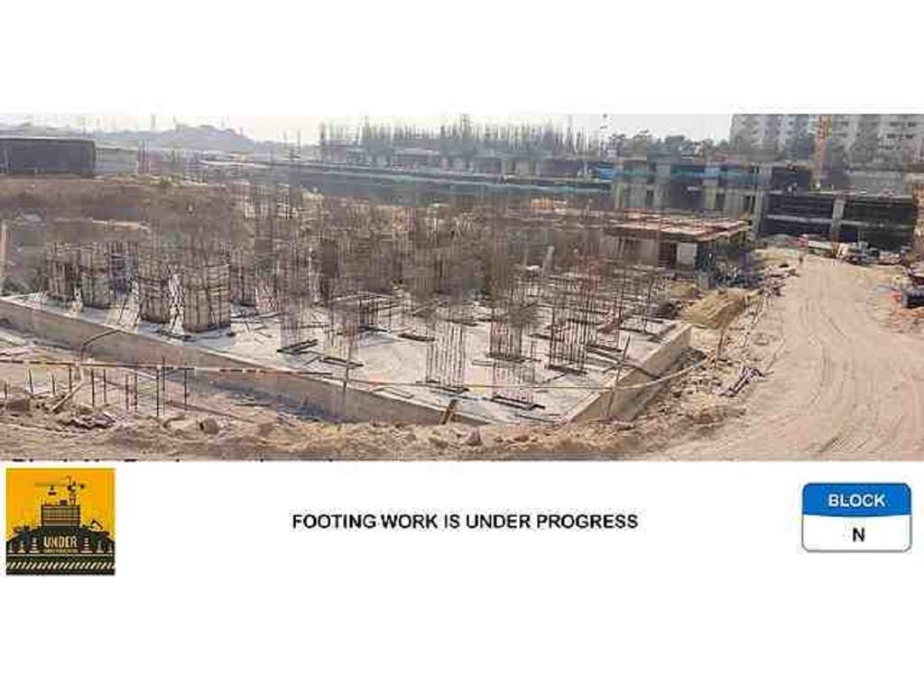  sarovar zicon Block A Construction Status Feb 22