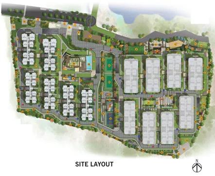  sarovar-zicon Layout Plan