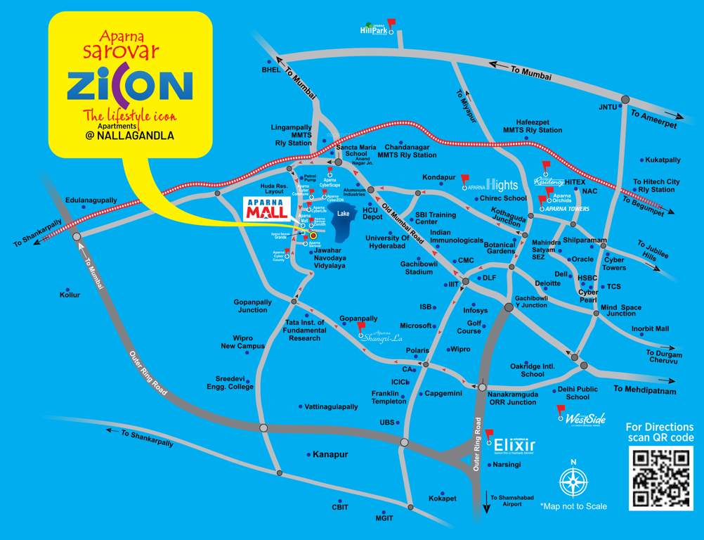  sarovar zicon Location Plan