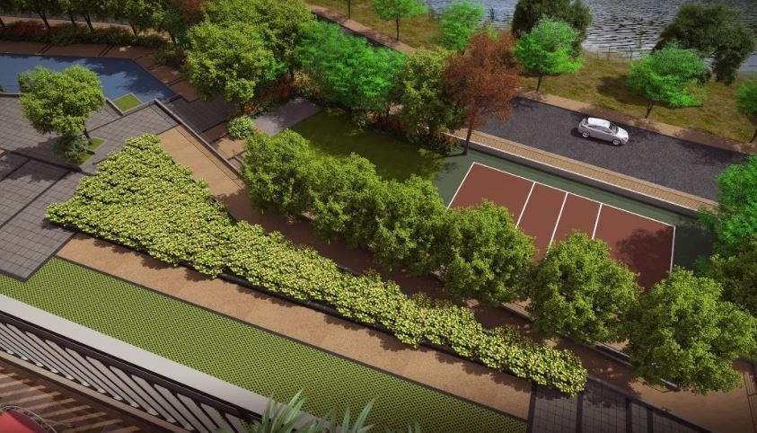  sarovar zicon Landscape Garden and Tree Planting