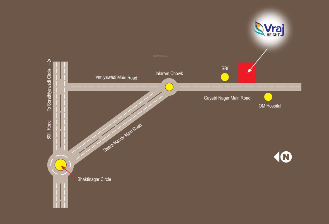  vraj height Location Plan