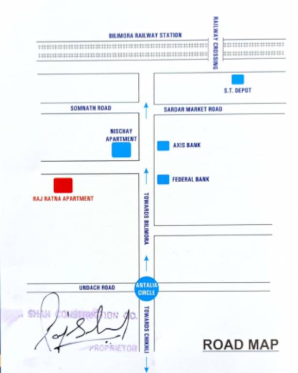 rajratna Location Plan