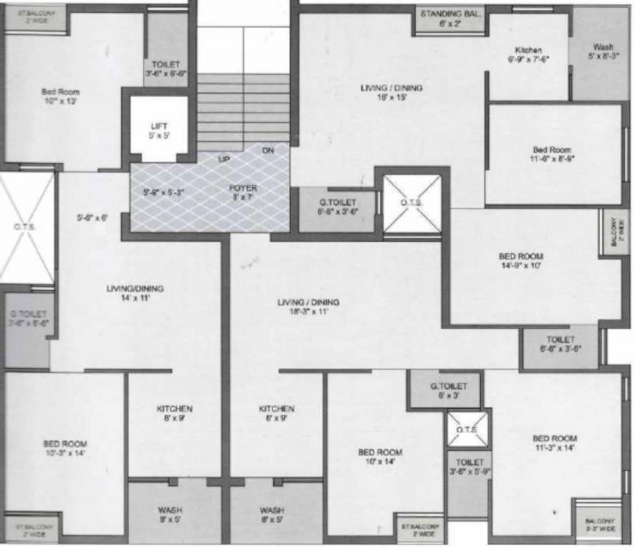 ocean enclave Layout Plan