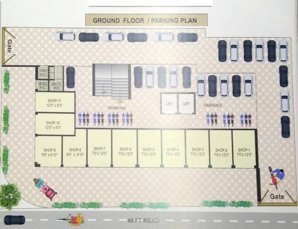  city empire Layout Plan